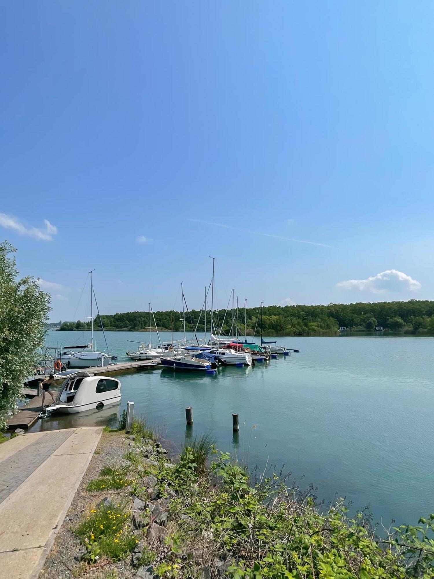 Haus Im Schilf 1 - Ferienwohnungen Am Hainer See Bei Leipzig Neukieritzsch Eksteriør billede